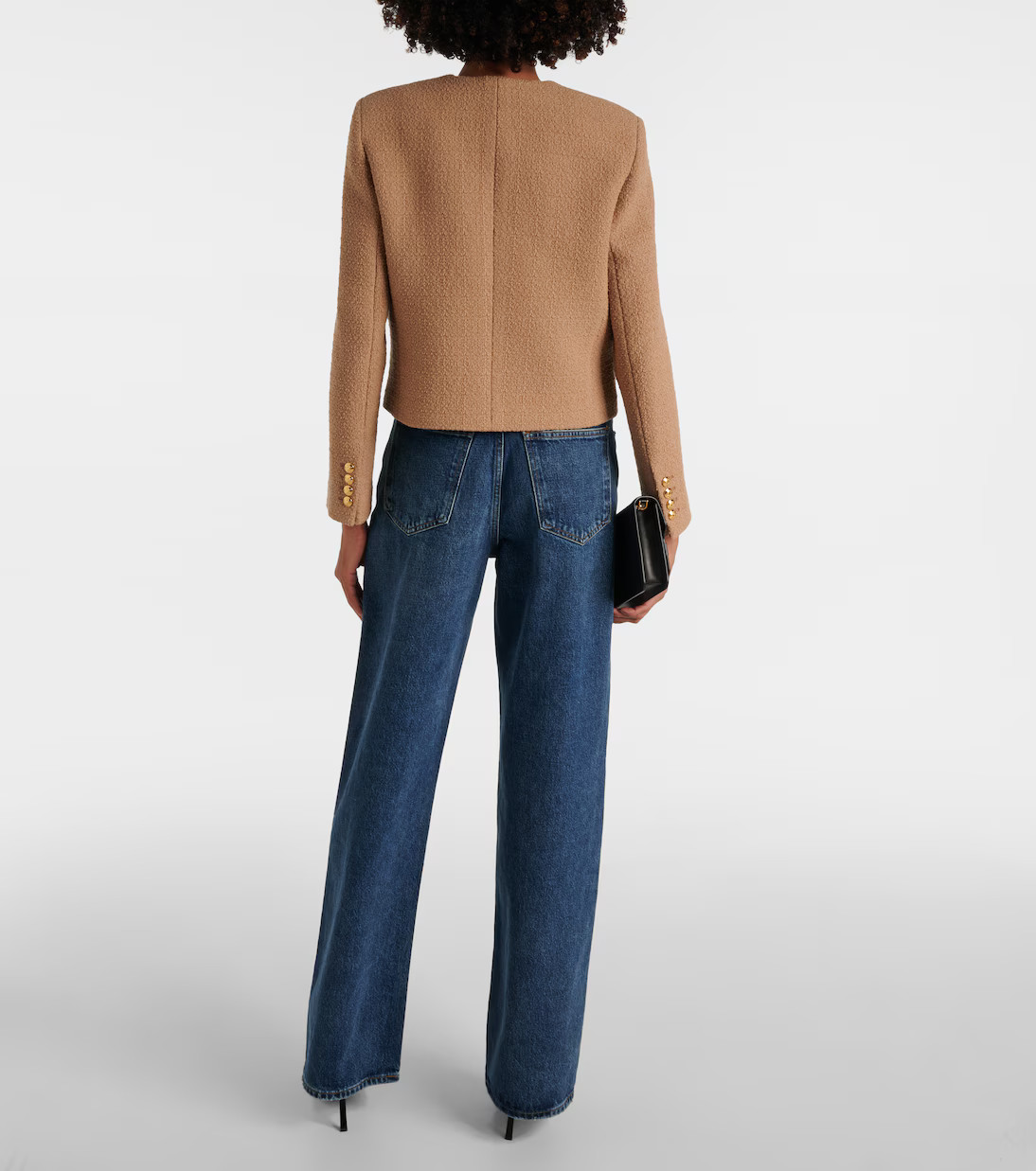Paige cropped tweed bouclé jacket | Mytheresa (US/CA)
