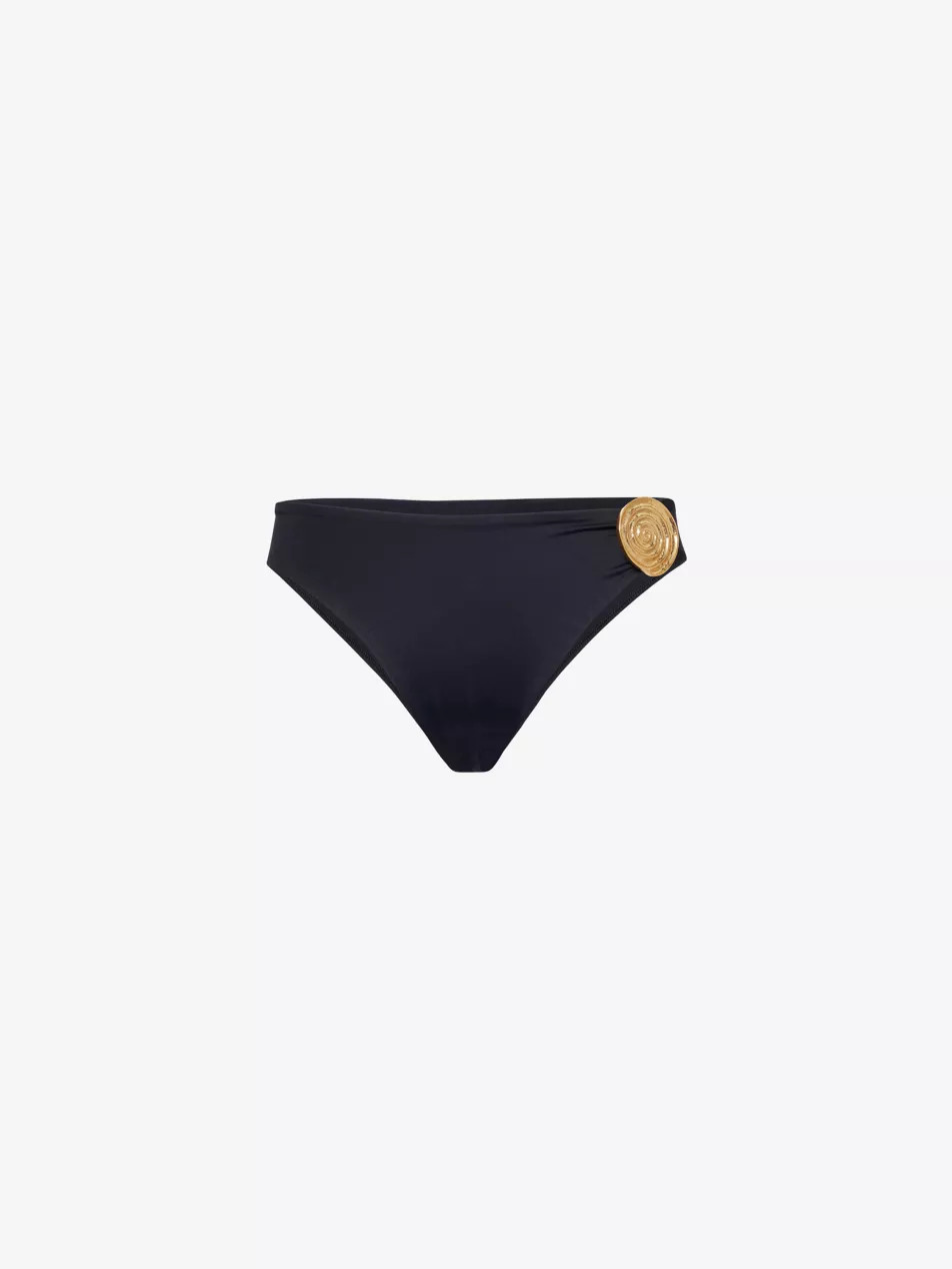 Cairo Embellished Bikini Bottoms | Selfridges
