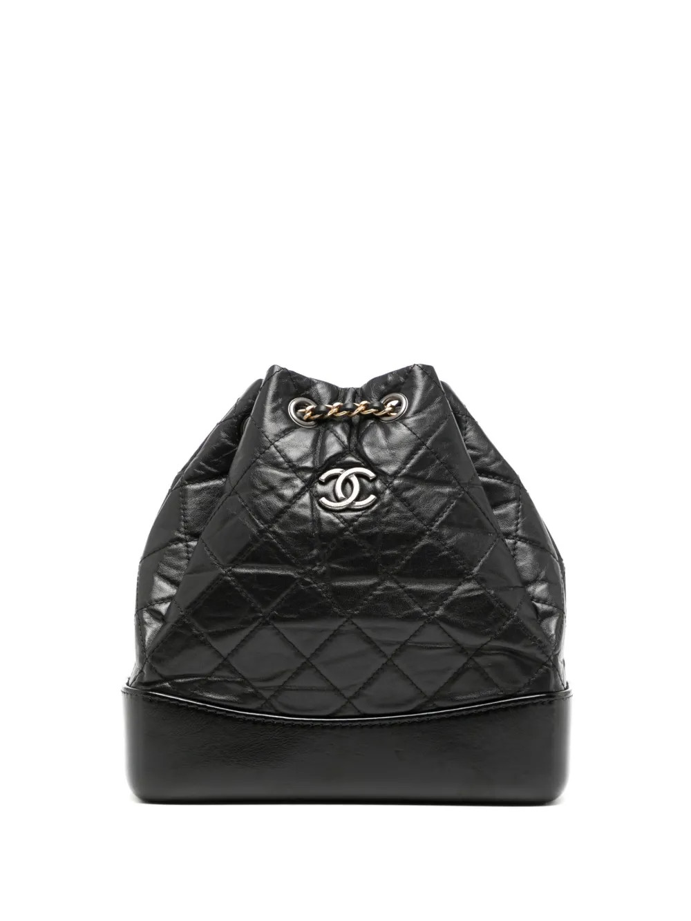 Gabrielle 菱形绗缝双肩包 | Farfetch (CN)