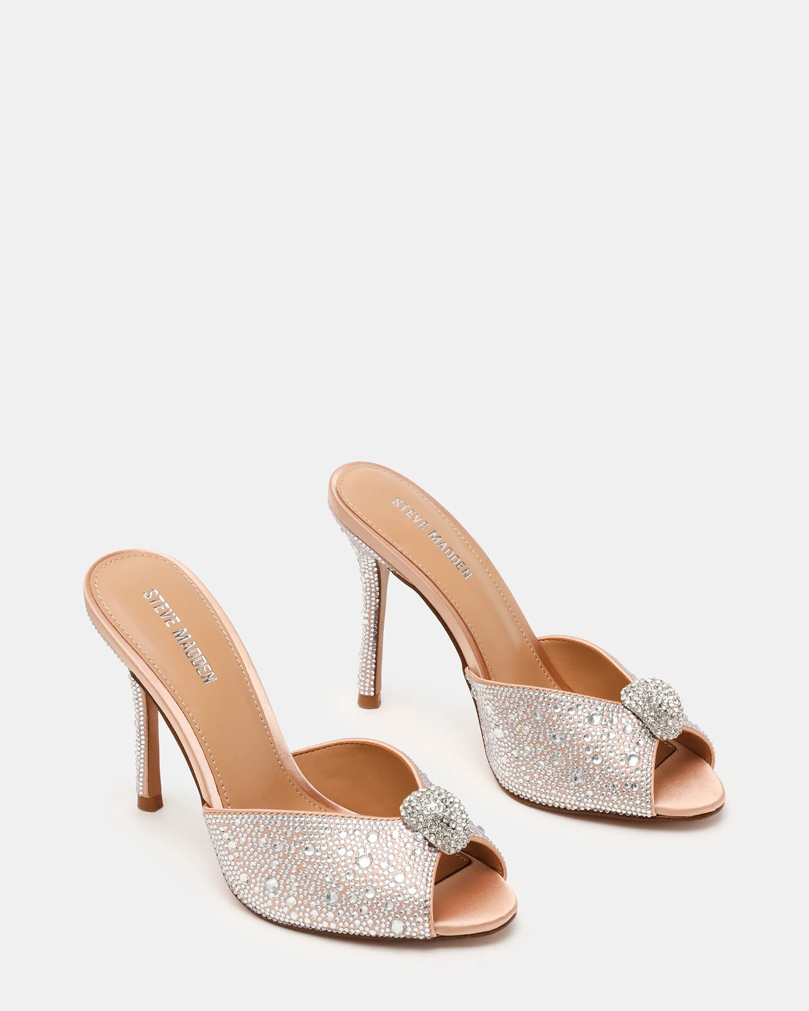 PRIYA Rhinestones Mule Women's Heel | Steve Madden (US)