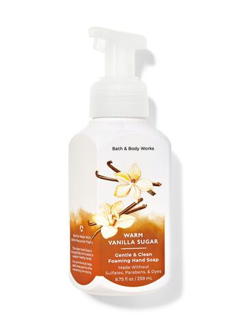 Warm Vanilla Sugar


Gentle & Clean Foaming Hand Soap | Bath & Body Works