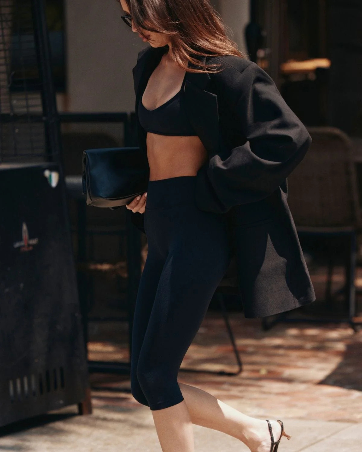 Oversized Blazer | Black | Crop Shop Boutique US