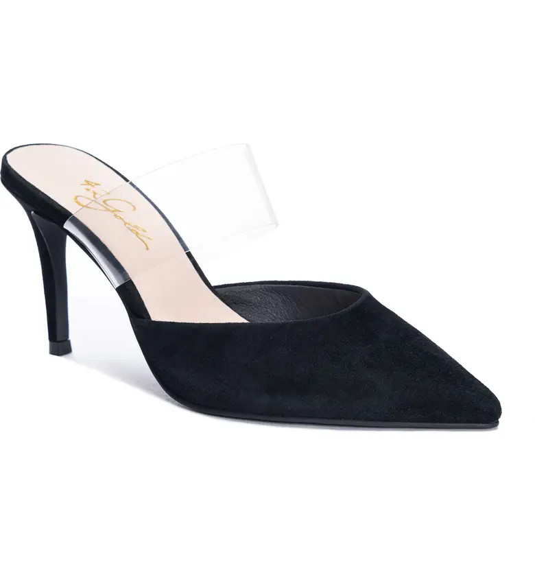 42 Gold Ronnie Pointed Toe Mule | Nordstrom | Nordstrom