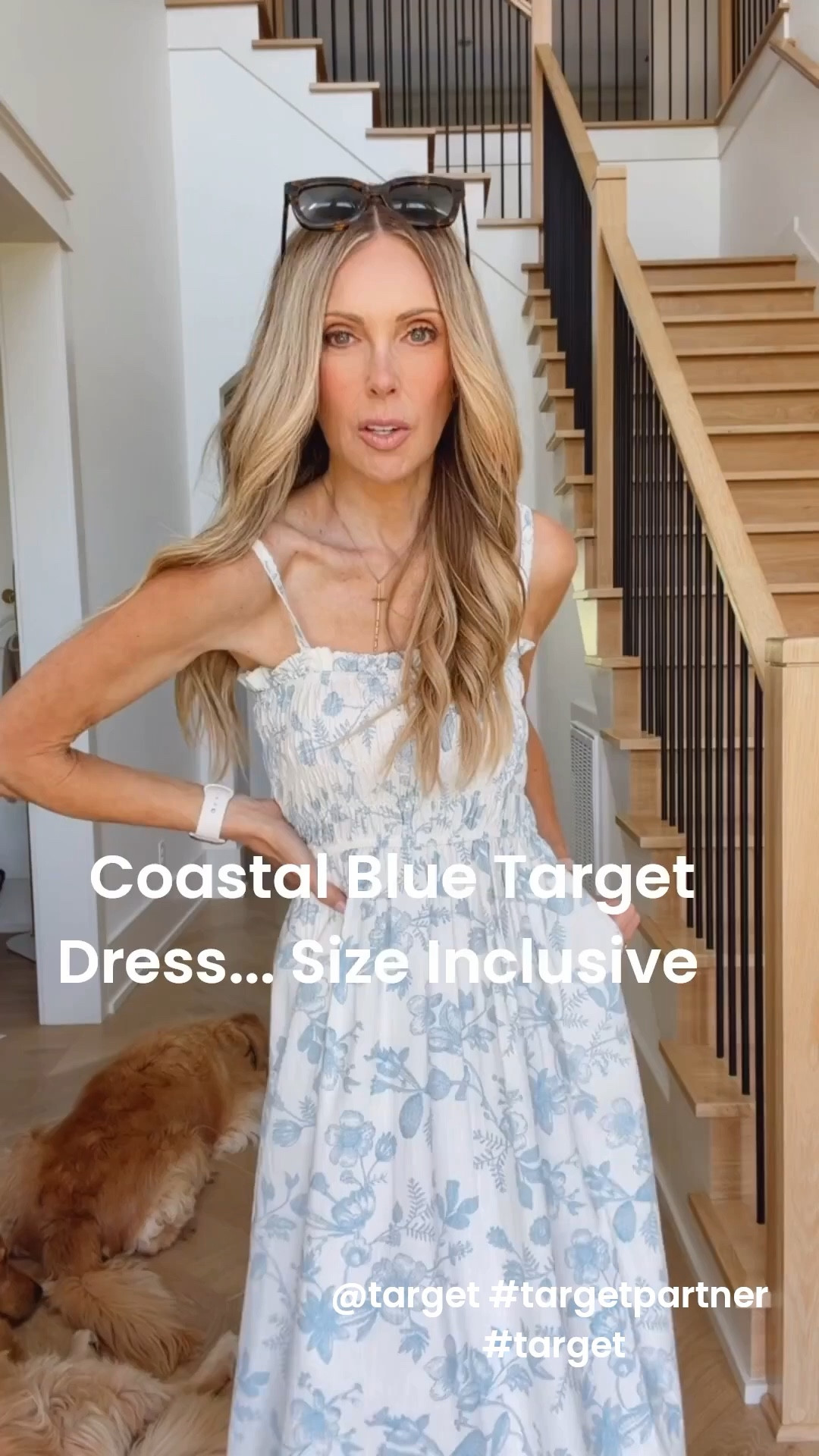 The perfect way to ease into summer ...add this smocked maxi to your cart for a light and breezy look that feels effortless but still put together. Perfect for grad days, vacation dinners,m and everything in between.

@Target #target #targetpartner 

#LTKootd #LTKdayinmylife #LTKmomlife