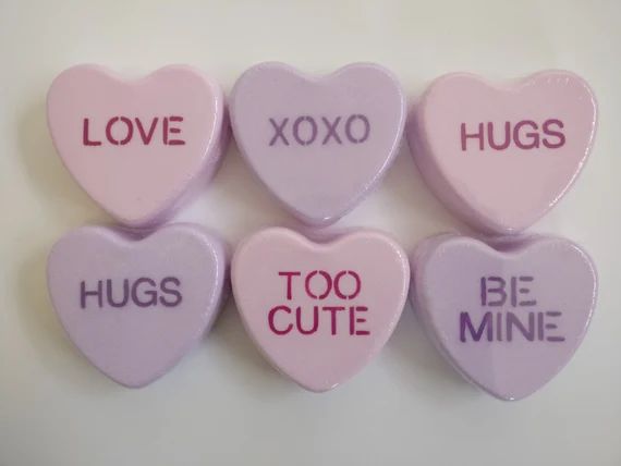Bath Bomb, GIANT Conversation Heart, Valentine's Day Gift, Best friend, Galentine Gift Ideas, Bat... | Etsy (US)