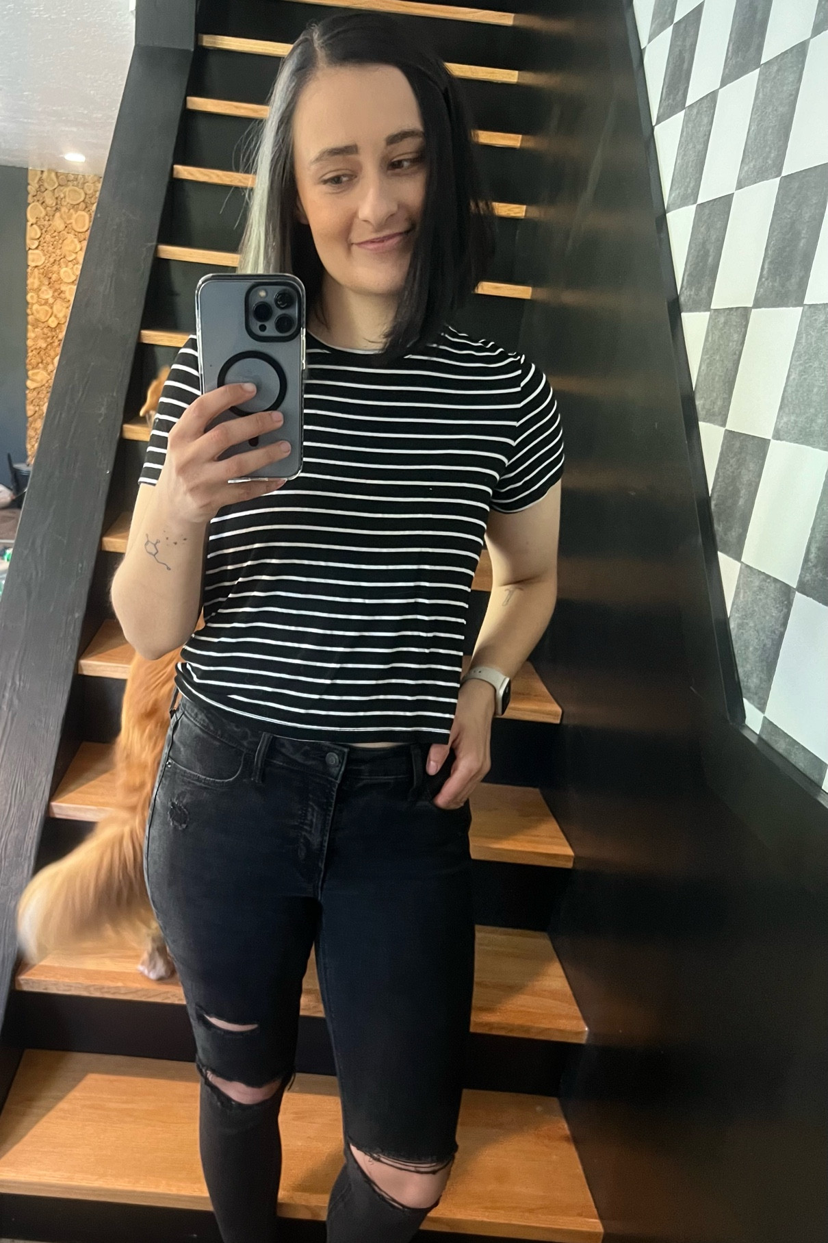 Alternative fashion, black ripped skinny jeanss

#LTKFindsUnder50 #LTKStyleTip