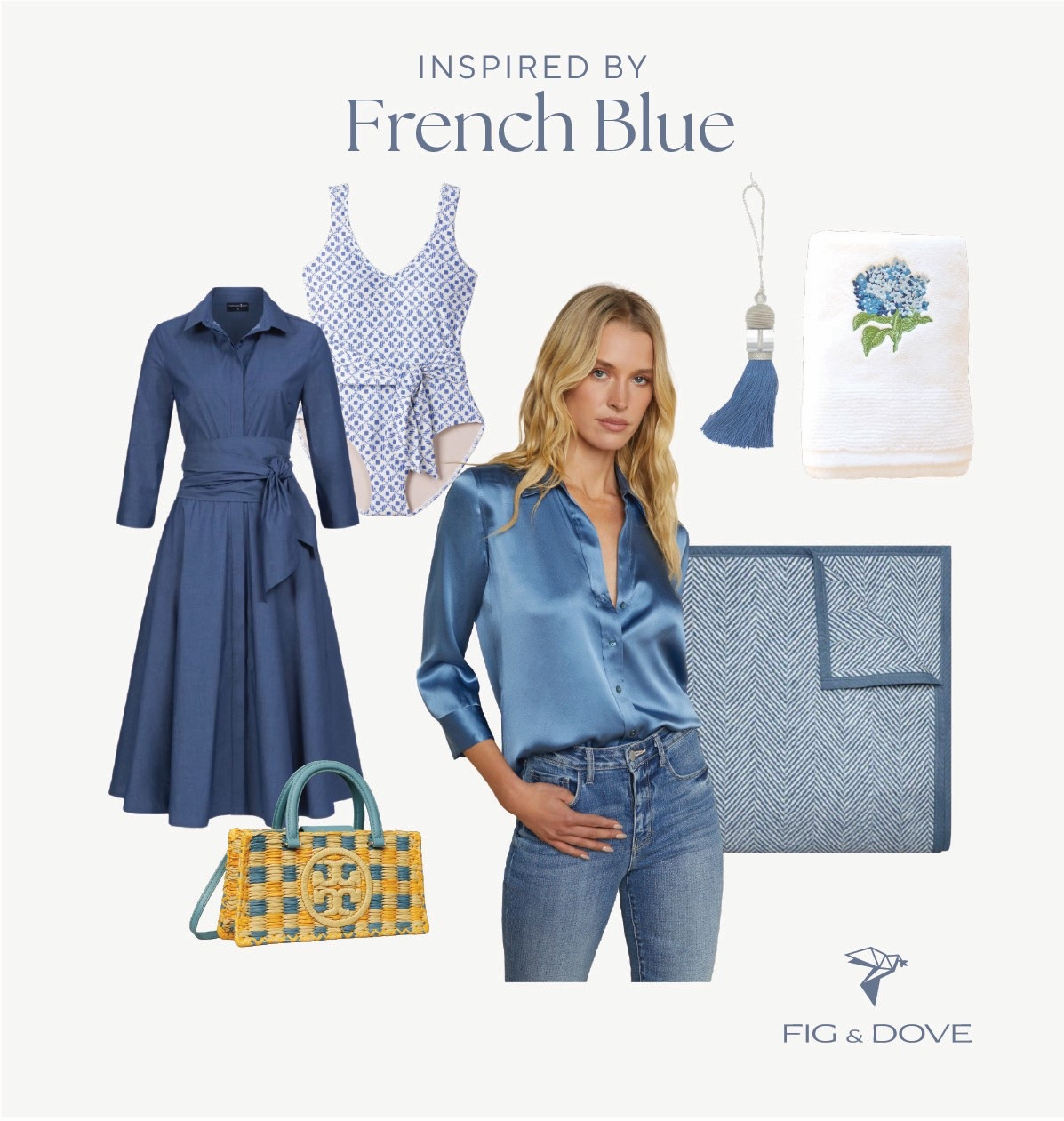 Classic. Cool. Collected. French Blue details that elevate every space. Inspired by timeless elegance- our French Blue favorites are live on LTK  

#LTKSwim #LTKHome