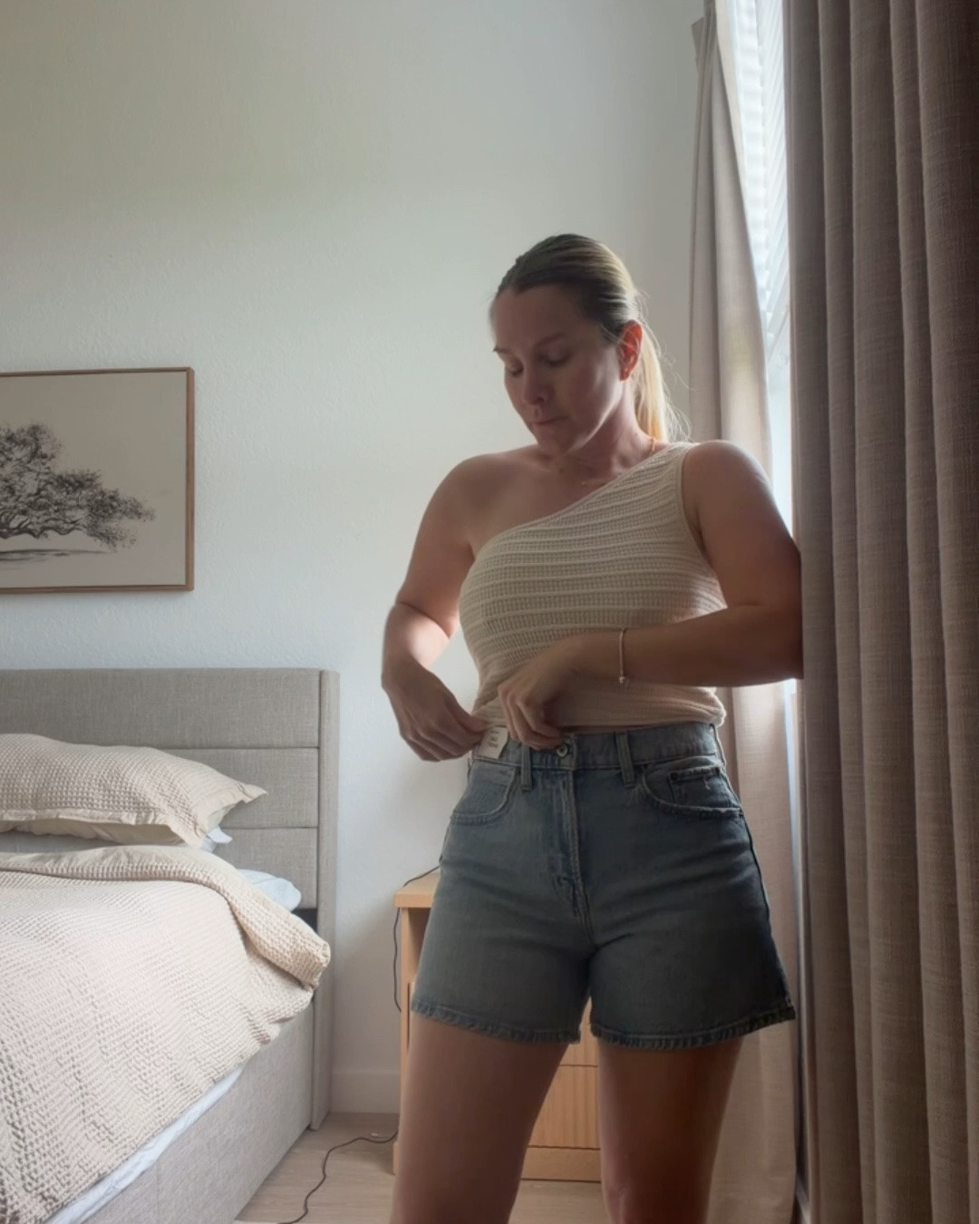 Summer basic outfit- try on love these dad shorts so comfy and the top 😎🥥🕶️🌴!

#LTKxAbercrombie #LTKmomlife #LTKootd