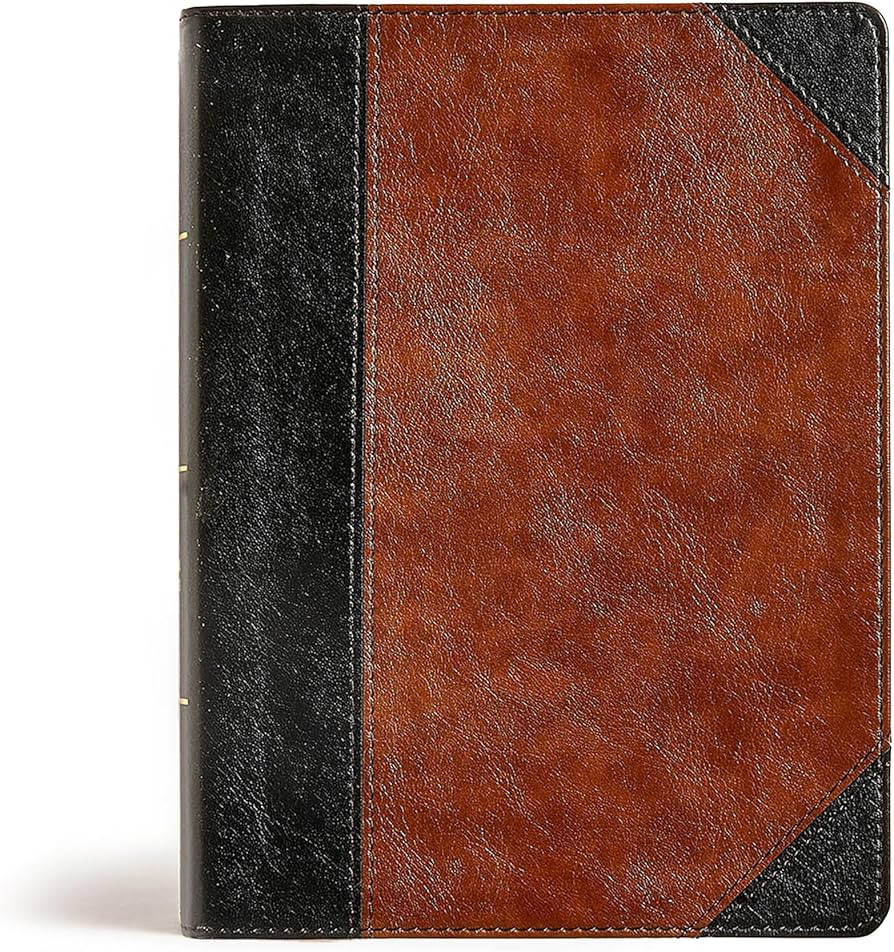 CSB Tony Evans Study Bible, Black/Brown LeatherTouch, Black Letter, Study Notes and Commentary, A... | Amazon (US)