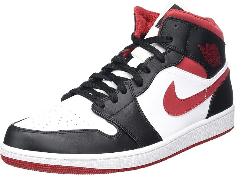 Nike Mens Auir Jordan 1 Mid Sneaker, Adult | Amazon (US)