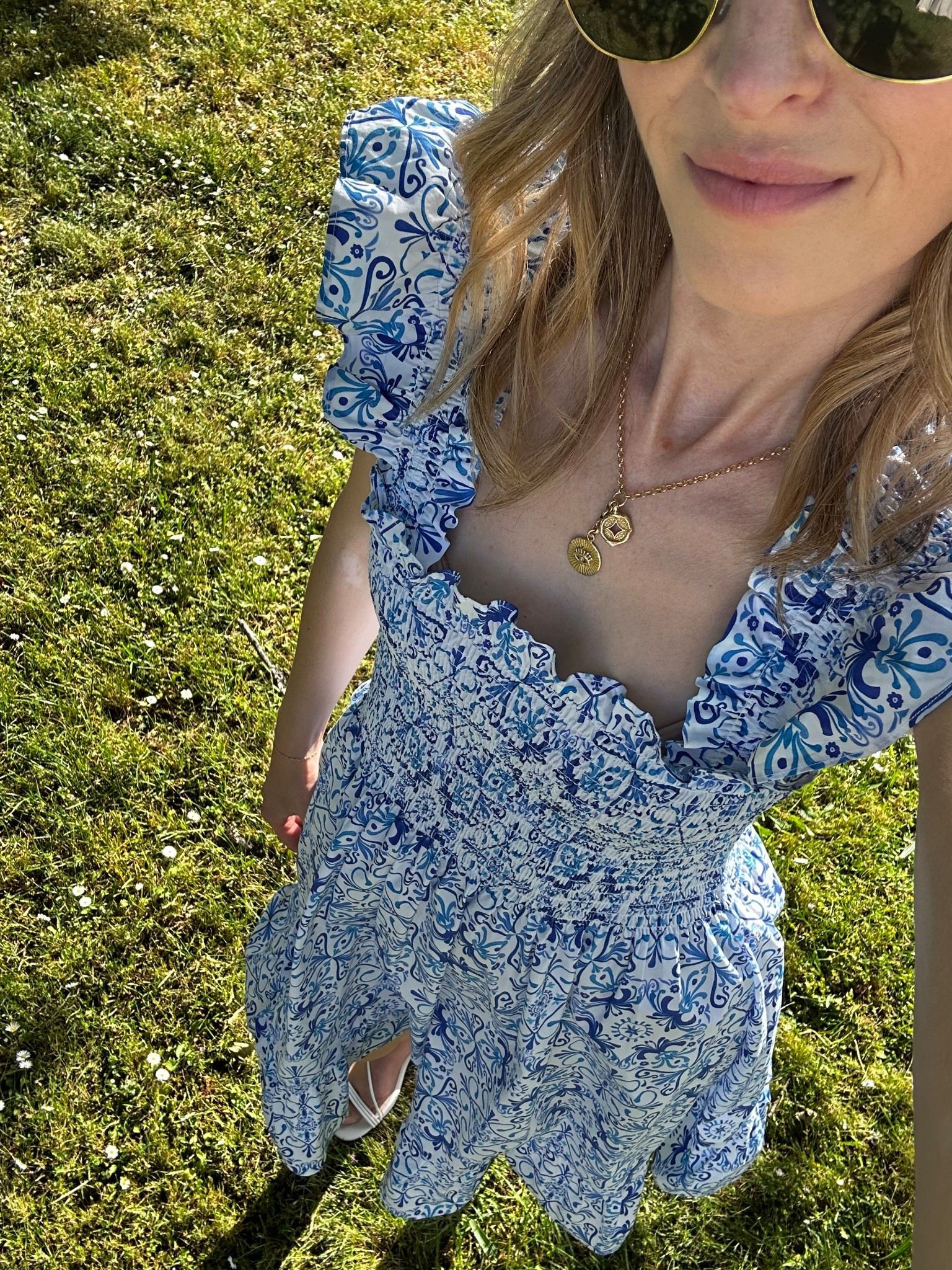 Got the chance to dress up yesterday and sneak away from the kiddos ✨ ☀️ 

Dress is no longer available in this colorway but linked other prints! Wearing an xxs 

Shoes run tts - wearing 6.5 

Shop my fabulous necklace on my Instagram highlights!

#LTKcanada #LTKsummer #LTKstyletip