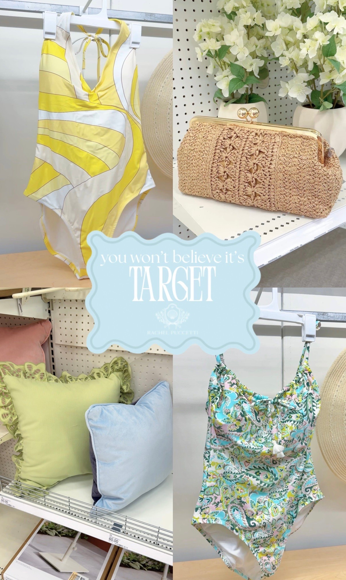 #ad Target swimsuits, target swimwear, target one piece swimsuit, target summer outfits, beach vacation, target finds, target favorites, target must haves, target haul @target 

Some of my favorite new arrivals at Target!😍🌸☀️

#LTKSeasonal #LTKootd #LTKSwim
