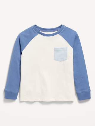 Long-Sleeve Pocket T-Shirt for Toddler Boys | Old Navy (US)
