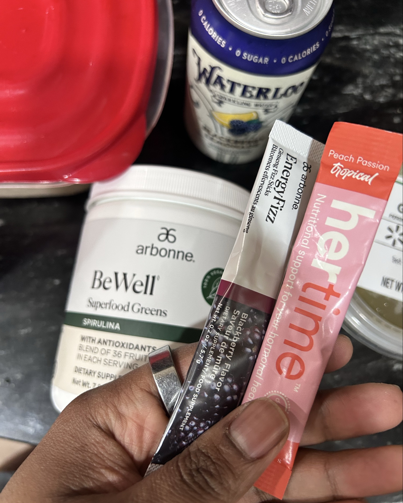 Let me tell you something—I’m all about my coffee, but I’ve been drawn to this new concoction I’ve created!

Hormone support, gut support, and a little kick in the pants wrapped in a bow and served over ice around 12:30pm for a little boost and mommy motivation! 

I’ve been on a wellness journey the past half a year, and this drink fits into my goals likes a perfectly cozy house slipper! 

Order the Arbonne products at my link 🔗 https://www.arbonne.com/us/en/arb/KyriePrice/cart?shareId=8885410942503 and use code ARBONNE10 for 10% off! 

#LTKmomlife #LTKfitnessgoals #LTKActive