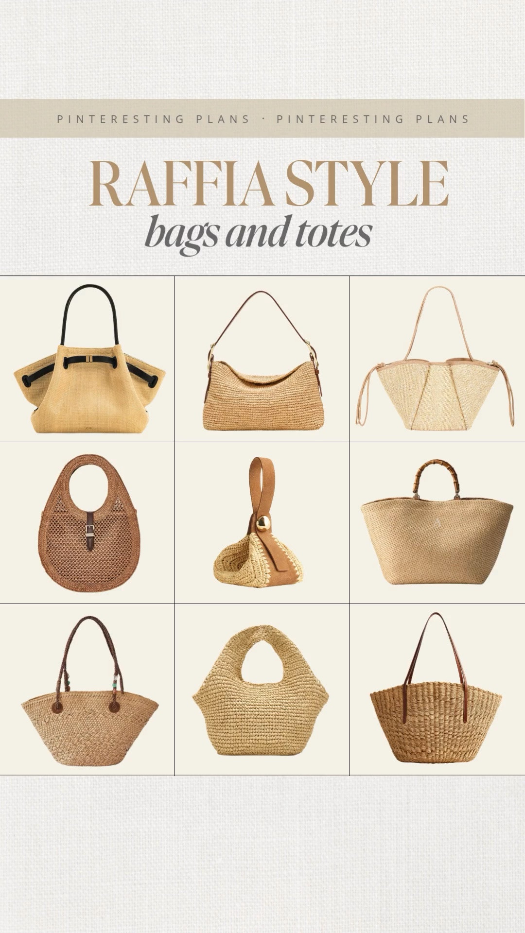 Raffia style bags and totes 🙌🏻🙌🏻

#LTKSeasonal #LTKTravel #LTKootd