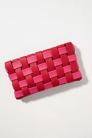 Puffy Woven Clutch | Anthropologie (US)
