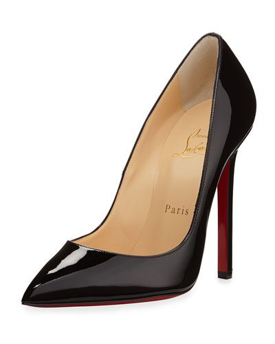 Pigalle Patent Leather Red Sole Pump | Neiman Marcus
