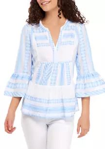 Women's Flare Sleeve Swing Top | Belk