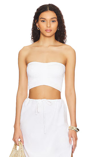Summer Feels Tube Top in Cream | Revolve Clothing (Global)