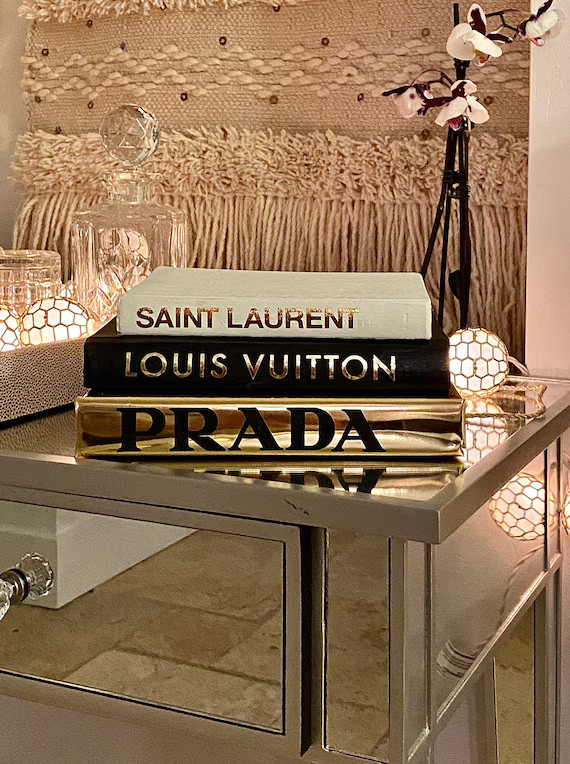 Luxury Books Decor | Coffee Table Books | Personalized Decorative Books | Custom Fashion Books | ... | Etsy (US)