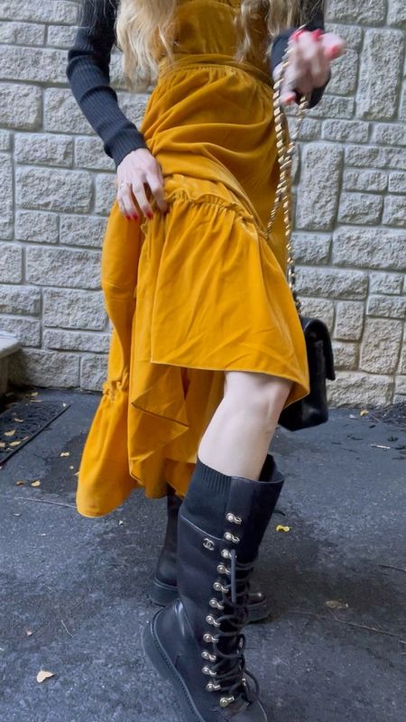 Fall boots! I found these Chanel on Fashionphile but there’s some nearly identical ones linked here! Also, if you’ve ever wanted a Chanel double flap there’s great deals like the one length below…. Get 15% off the cecelianewyork boots with code ziba15 !#LTKCon

#LTKshoecrush #LTKSeasonal