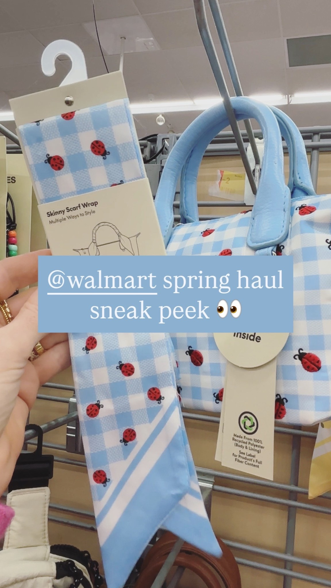 Cutest little gingham ladybug bag 🐞 more spring finds to come! 

Walmart spring, Walmart spring haul, Walmart spring bags, spring bags, spring purse, crossbody purse

#LTKdayinmylife #LTKgrwm #LTKootd
