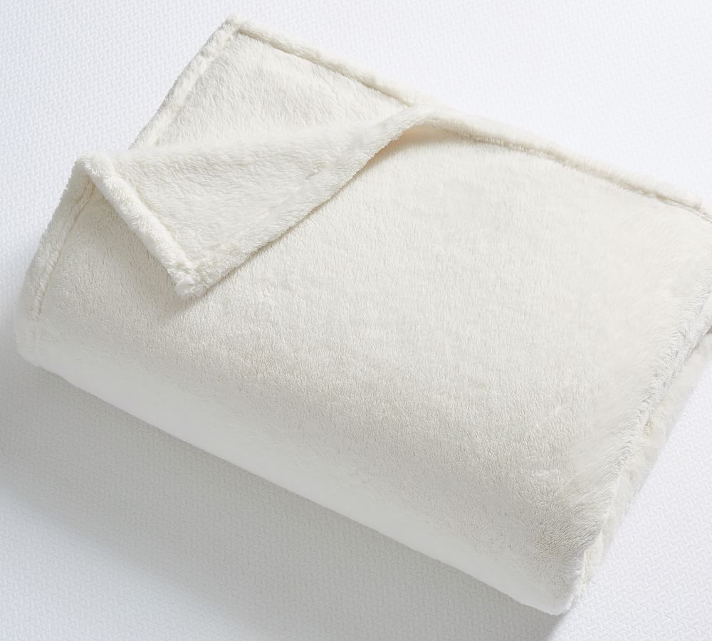 Faux Fur Cozy Blanket | Pottery Barn (US)