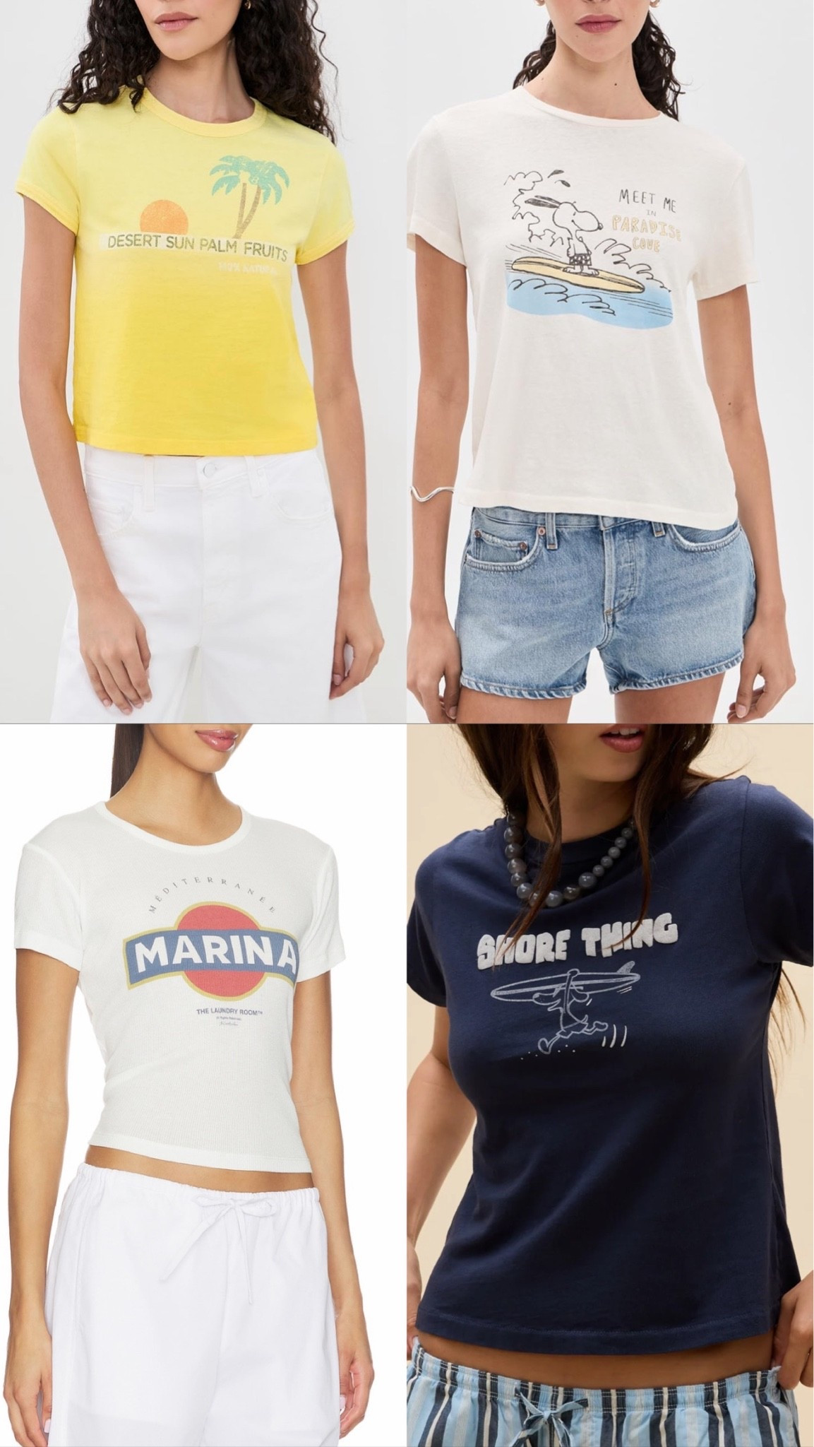 Graphic tees for summer!