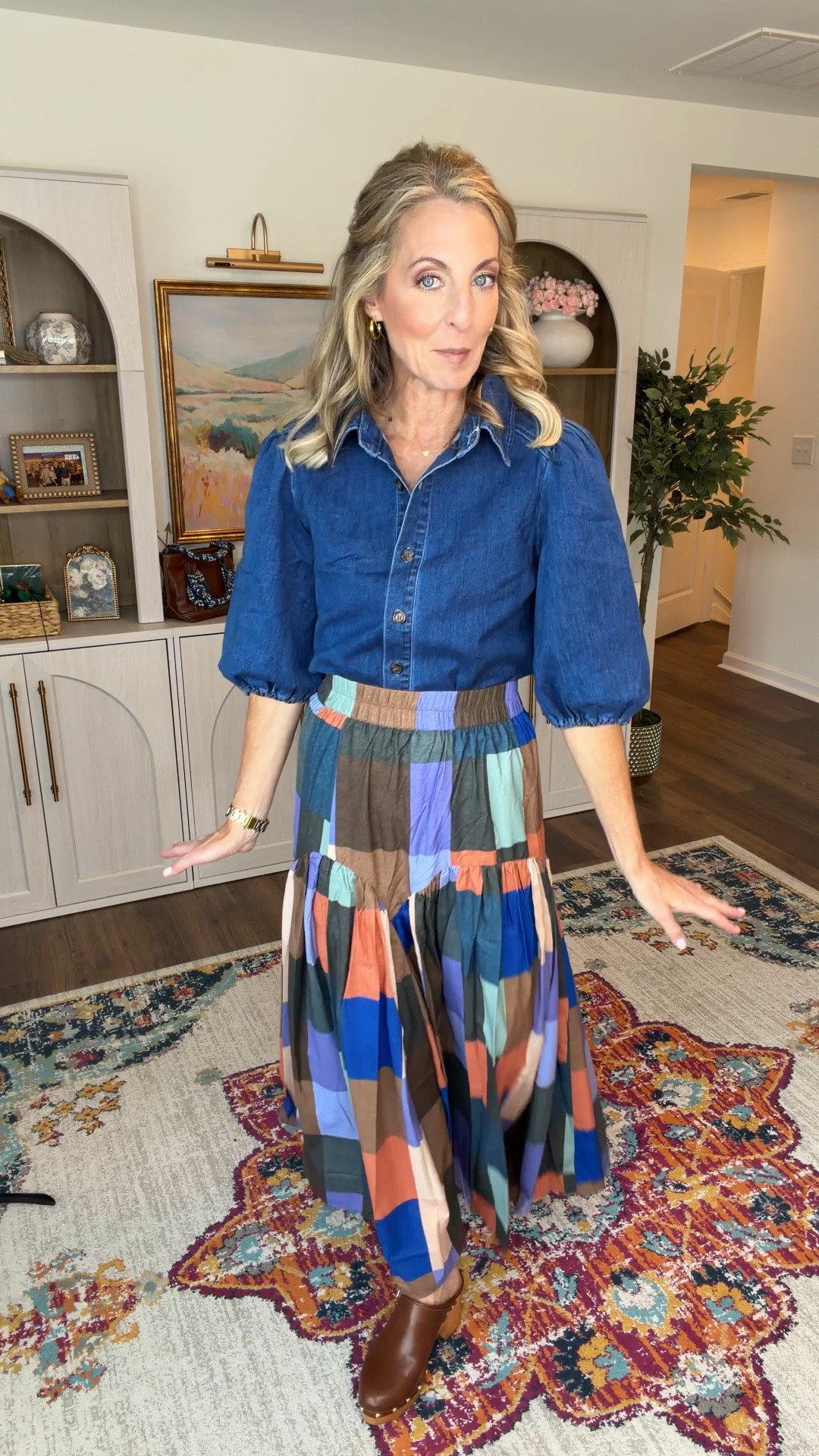 Summer Favorite → Fall Must Have The viral summer skirt is officially back… and this fall version might be even better. 🤎🍂

The best part? You can style it with your favorite denim, a simple tee, a cozy sweater, or a blouse that’s already hanging in your closet. One skirt, so many outfits.

Comment AMAZON and I’ll send you the skirt plus all of the tops I styled with it!

Amazon fashion, fall Amazon finds, Amazon skirt, fall outfit ideas, teacher style, work outfits, 50 year old fashion, over 50 style, affordable fashion, capsule wardrobe, fall wardrobe, Amazon fashion finds, classroom style, transitional outfits, everyday style