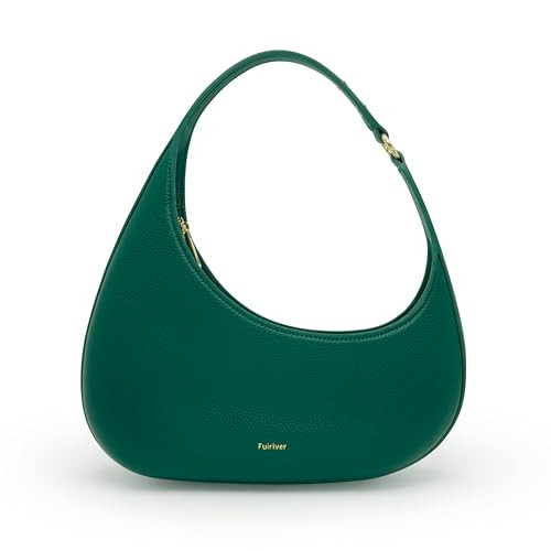 Fuiriver Women's Small Shoulder Bag Going Out Purse Mini Handbag, Green | Amazon (US)