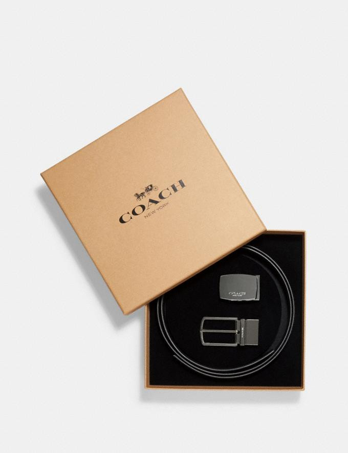 Signature Mod Plaque Harness Cut-To-Size Reversible Belt | Coach Outlet US