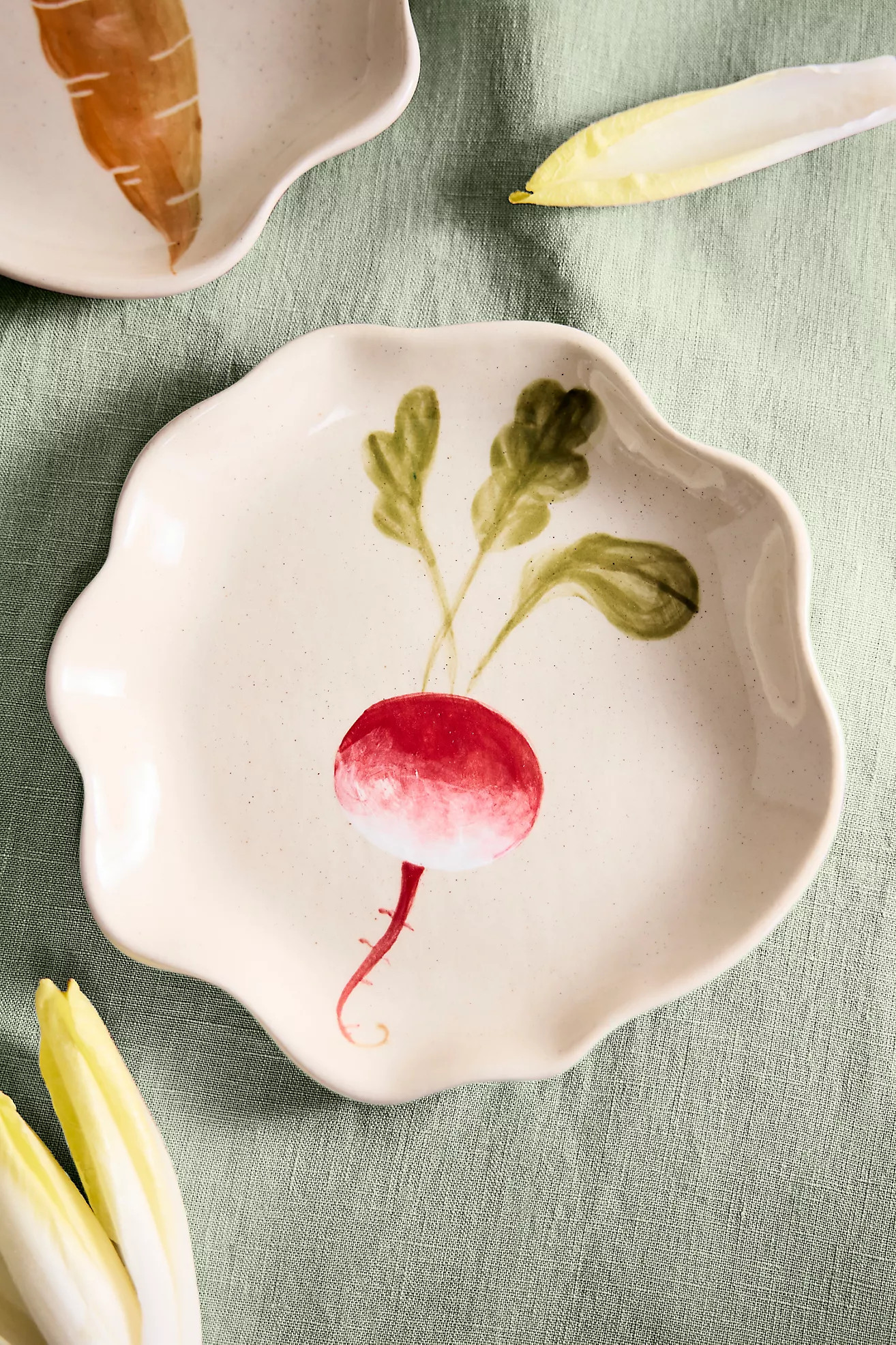 Vegetable Garden Stoneware Side Plate | Anthropologie (US)