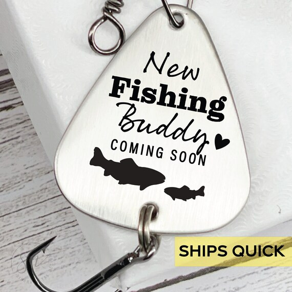Pregnancy Announcement to Husband New Fishing Buddy Coming | Etsy | Etsy (US)