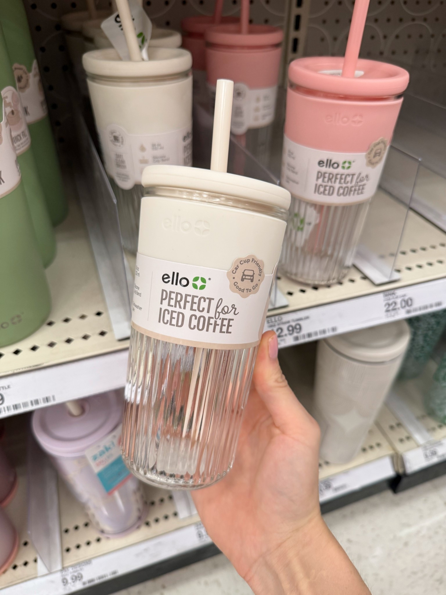 New glass tumbler at Target 

#LTKSeasonal #LTKFindsUnder50 #LTKHome