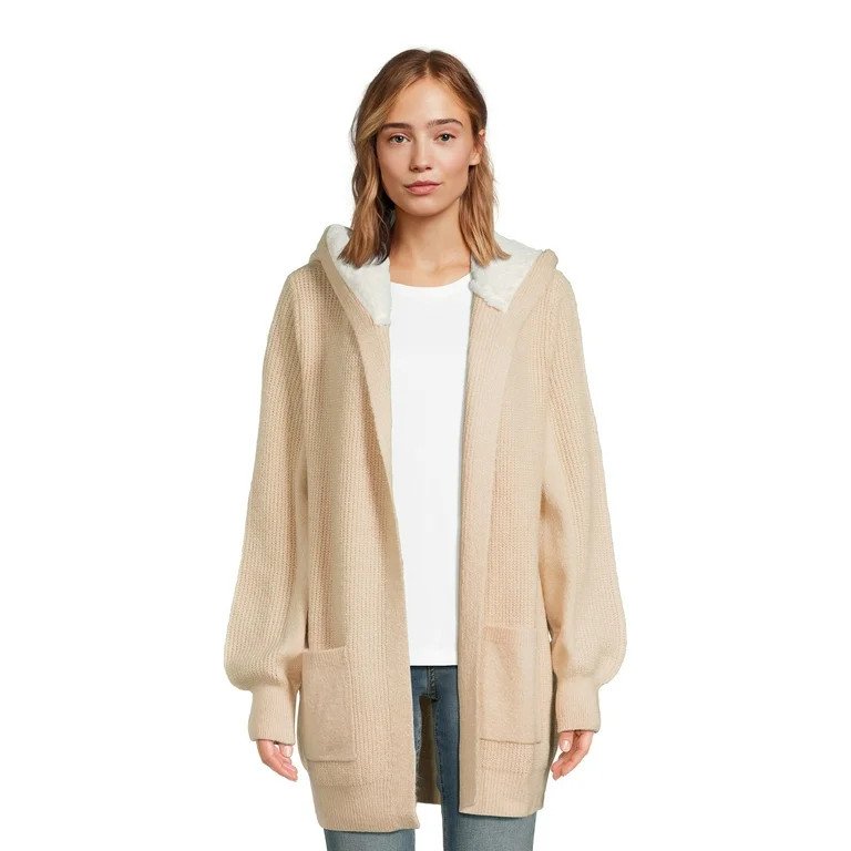 No Boundaries Juniors Solid Cardigan - Walmart.com | Walmart (US)