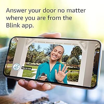 Blink Video Doorbell + Sync Module 2 | Two-way audio, HD video, motion and chime app alerts and A... | Amazon (US)