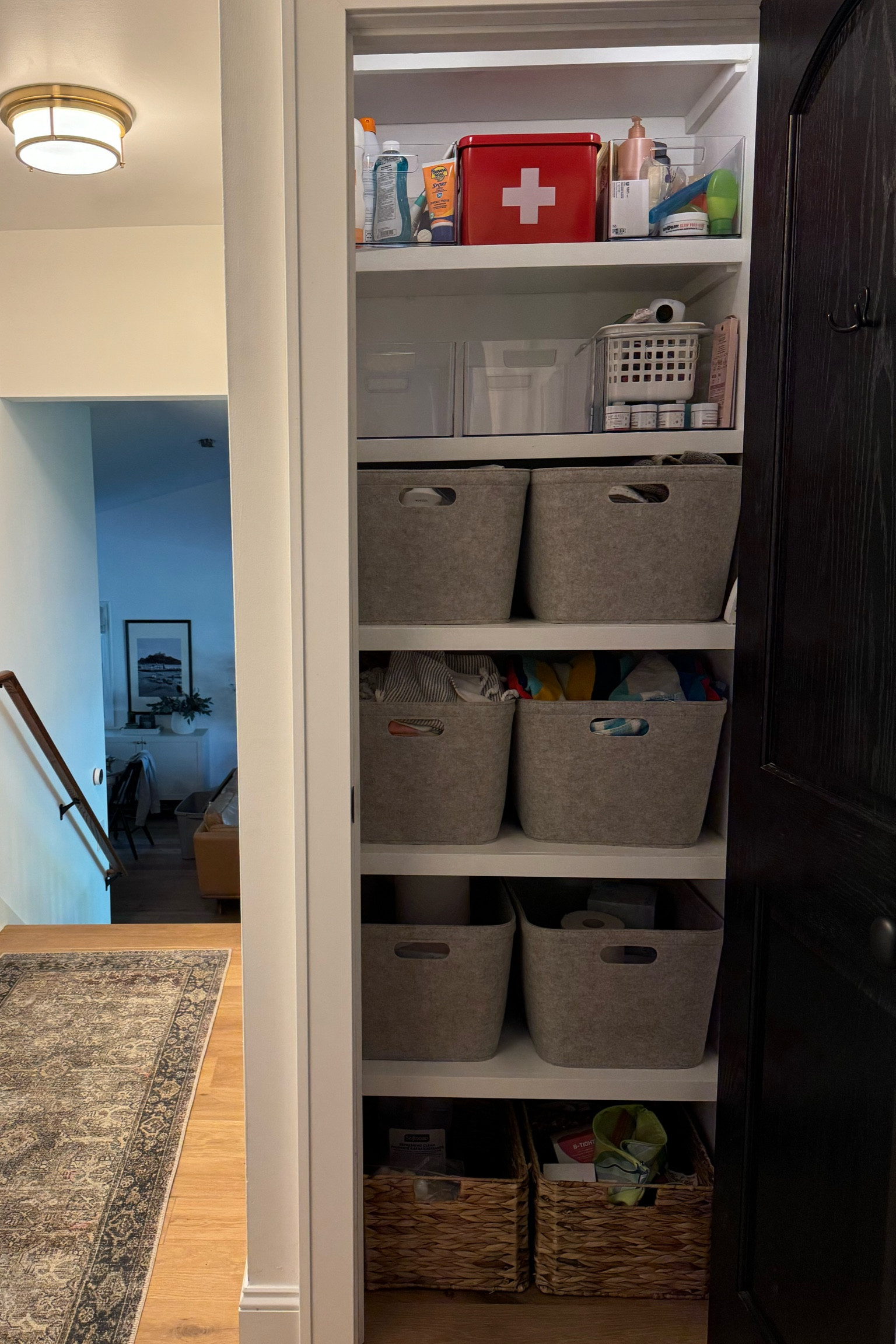 Linen closet storage: here’s what I used! 


#organize #linencloset #baskets 

#LTKHome