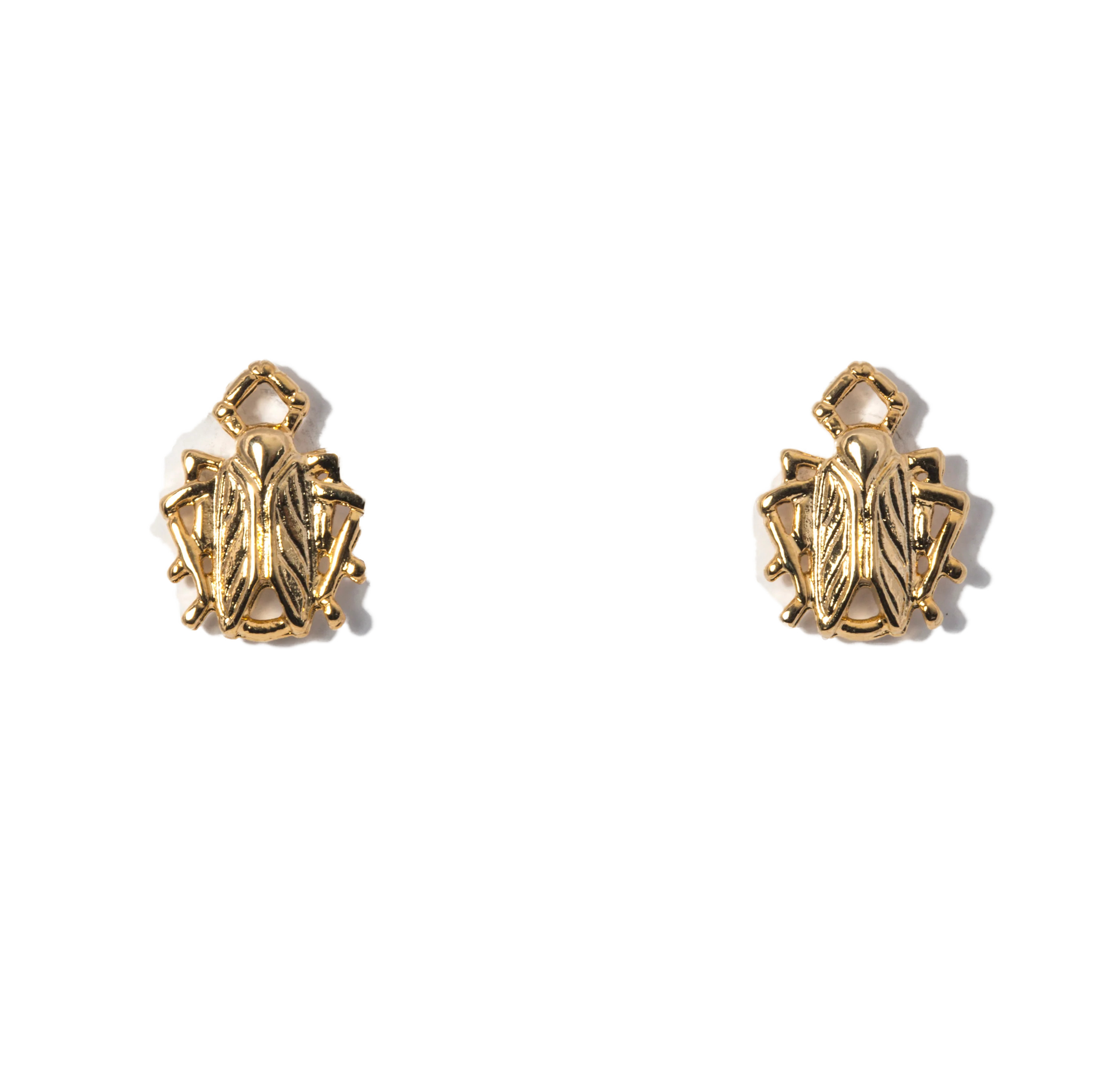 Tiny Goldbug Stud Earring | Goldbug Collection