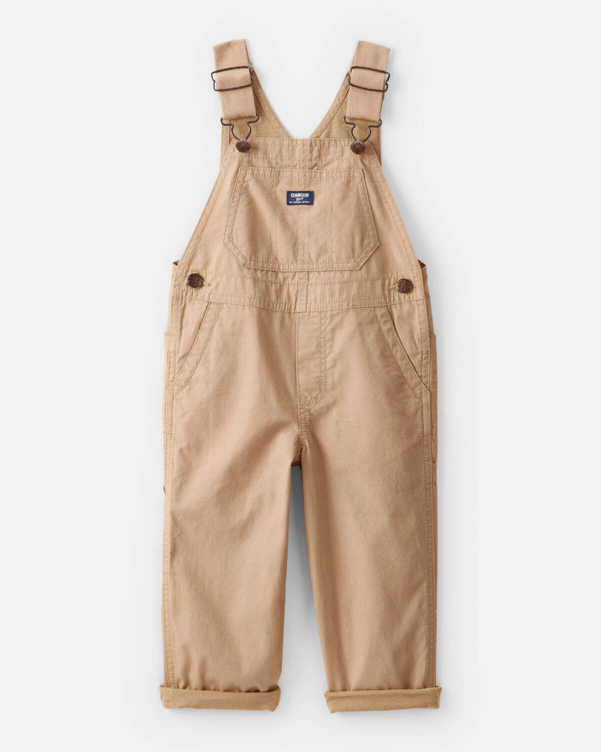 Toddler Boy Canvas Overalls - Brown - OshKosh B'gosh | Carter's | Carter's Inc