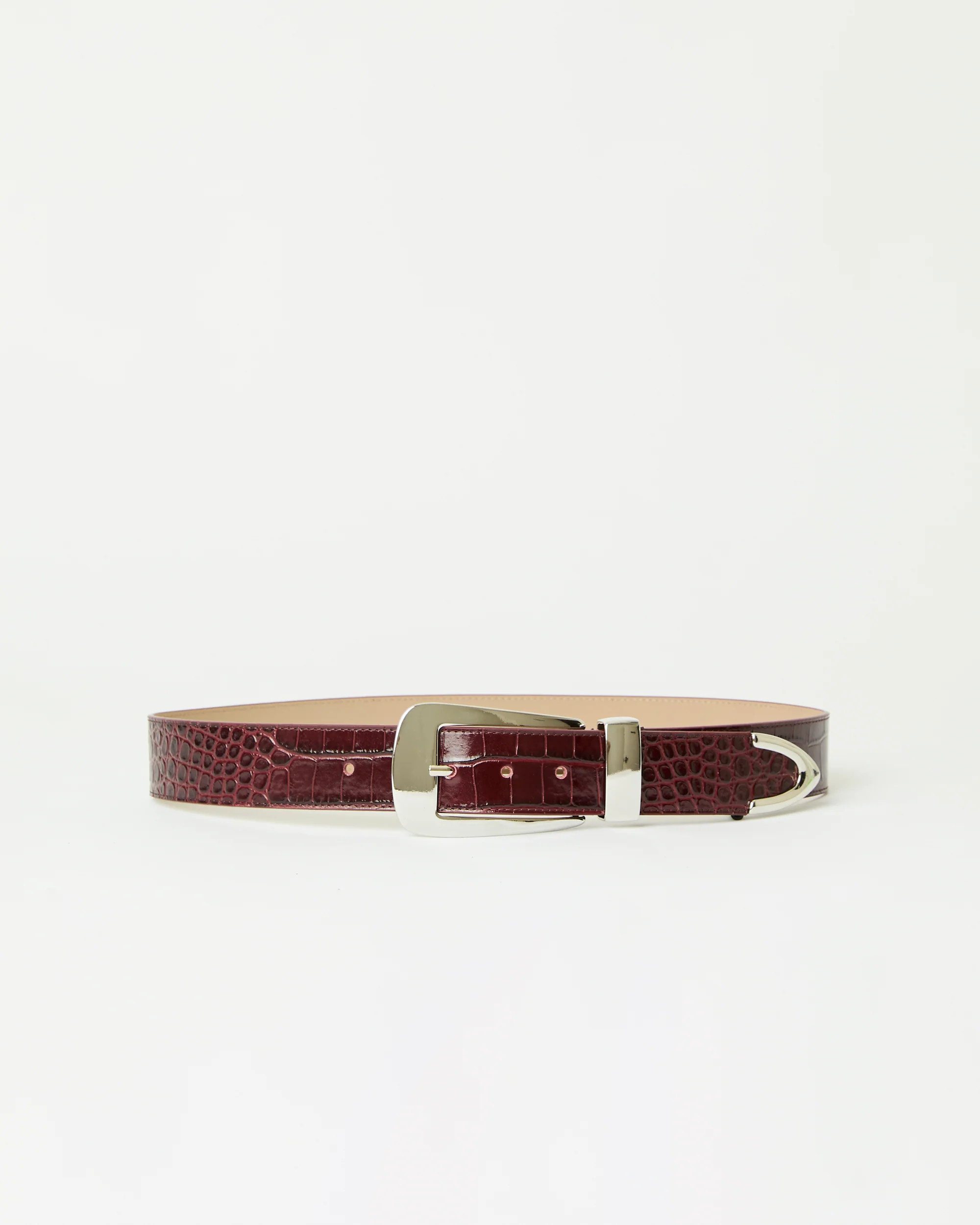 ARDEN CROCO LEATHER BELT | B-Low The Belt