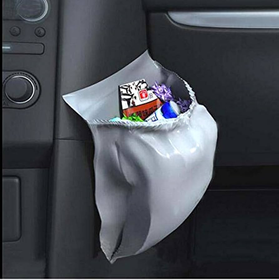 30Pcs Car Garbage Bag Waterproof Leakproof Disposable Auto Trash Can Bag for Litter Large Capacit... | Amazon (US)