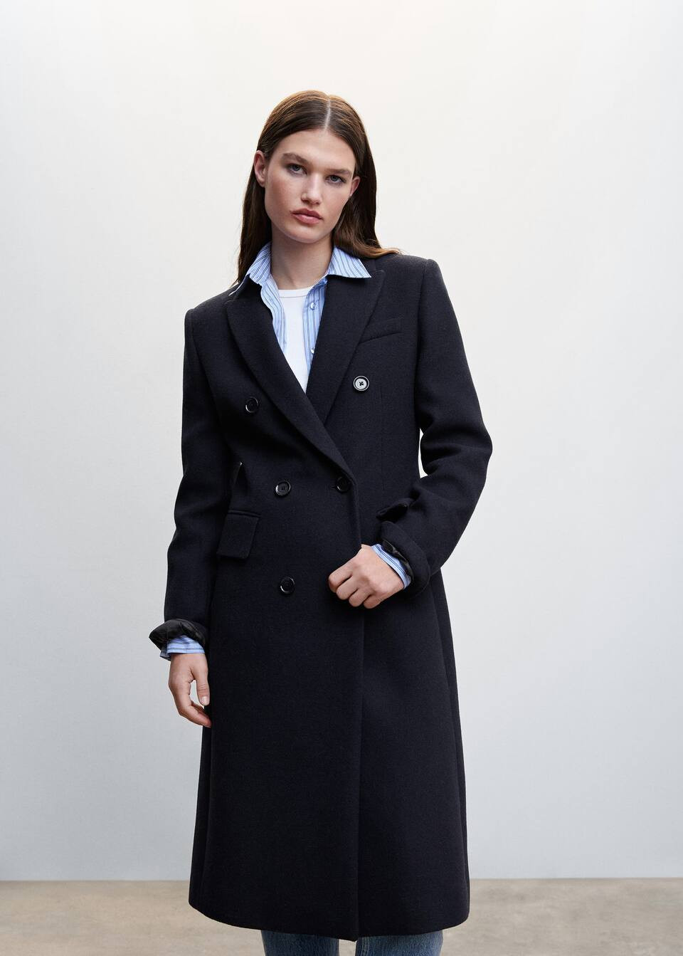 Tailored wool coat -  Women | Mango USA | MANGO (US)