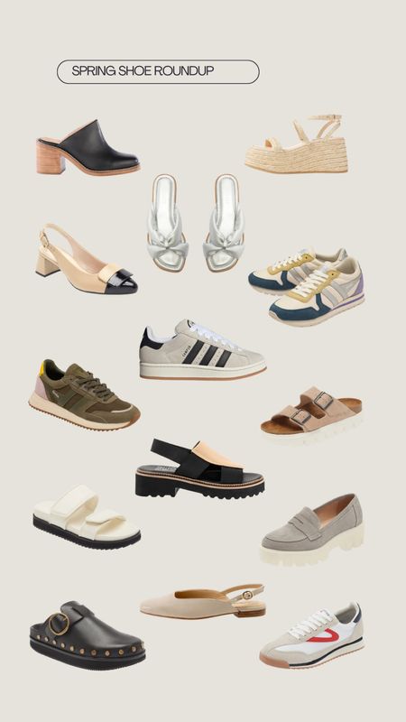 Spring Shoe Roundup // Sandals, Sneakers, Heels, etc!! 

#LTKFind #LTKSeasonal #LTKshoecrush