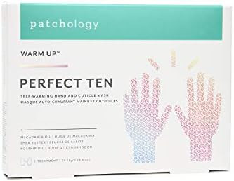 Patchology Perfect Ten Hand & Cuticle Mask with Shea Butter, Coconut Oil, Vitamin E and Soothing ... | Amazon (US)