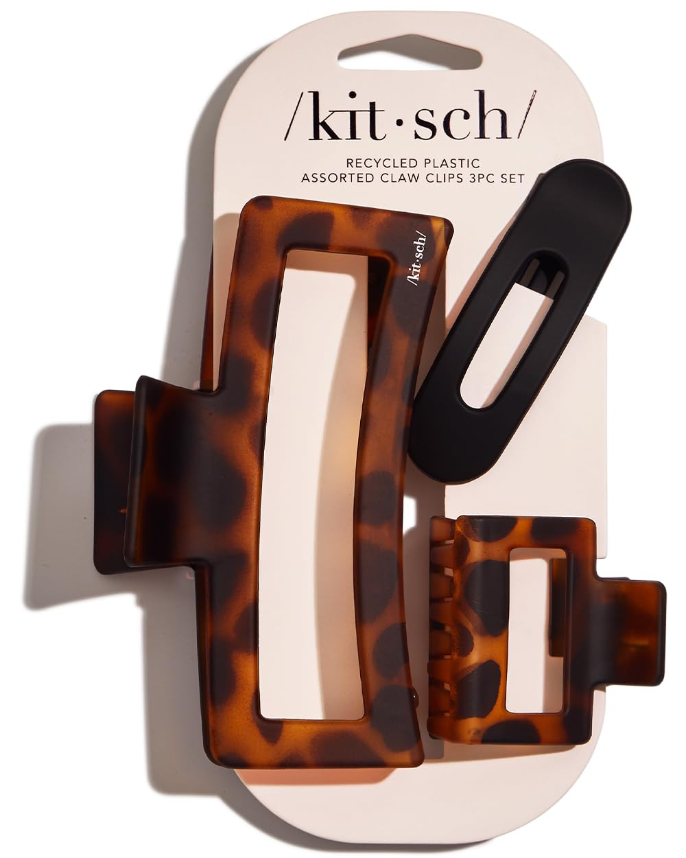 Kitsch Assorted Hair Clips for Women - Strong Hold Open Shaped Hair Claw Clips for Women and Girl... | Amazon (US)