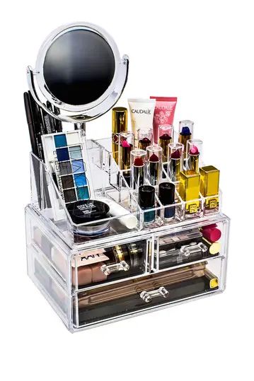 Makeup Storage Organizer with Magnifying Mirror | Nordstrom Rack