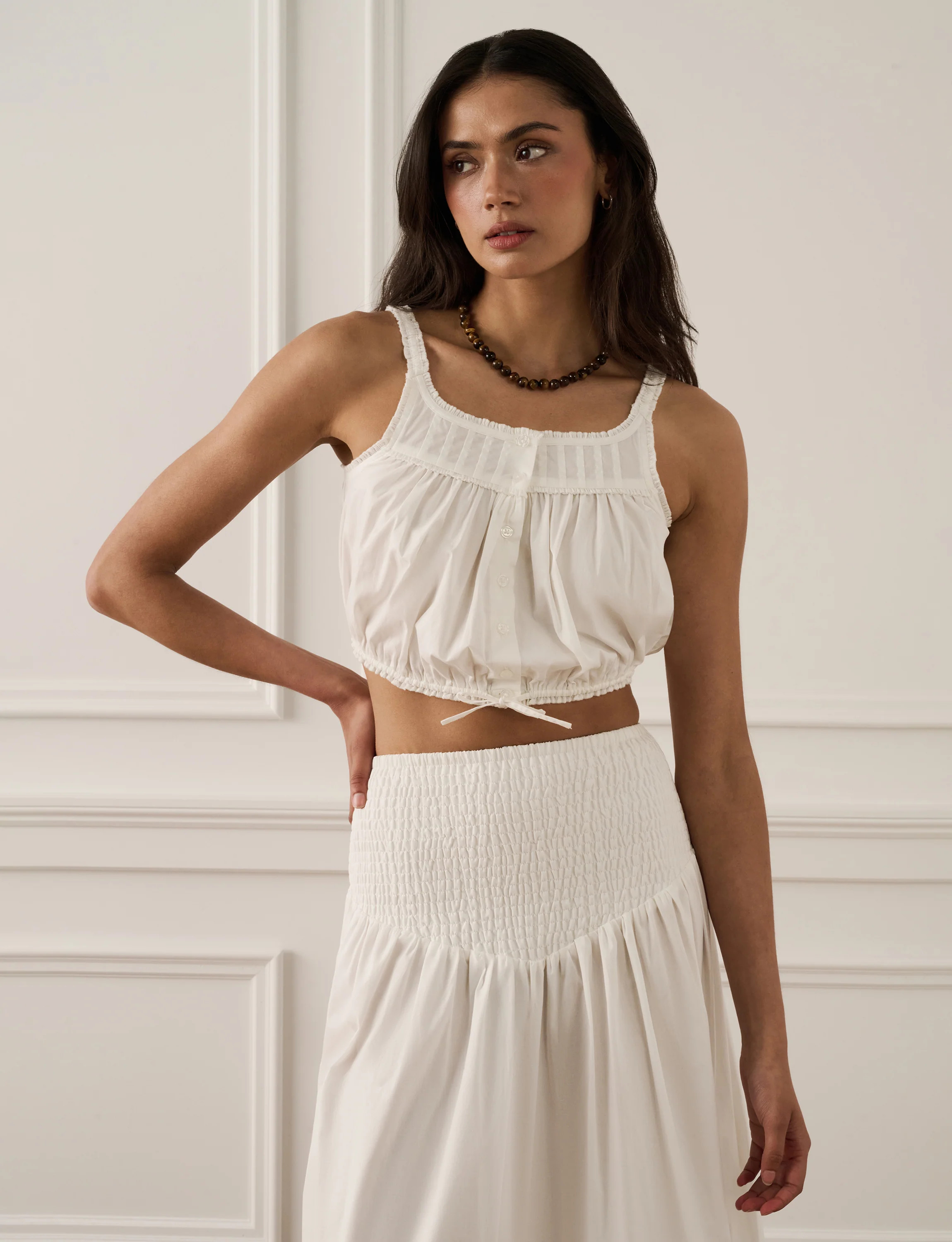 Button Up Tank Top | We Wore What