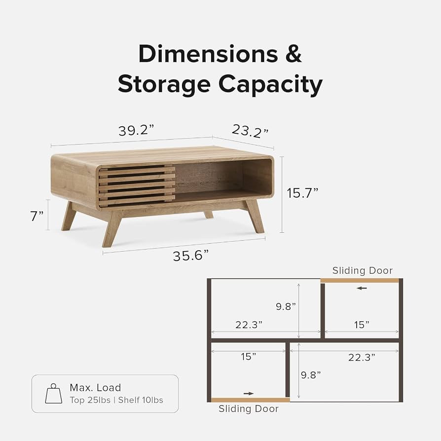 Mopio Ensley Coffee Table  | Amazon (US)