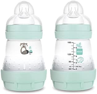 MAM Easy Start Anti Colic Baby Bottle, Easy Switch Between Breast and Bottle, Reduces Air Bubbles an | Amazon (US)