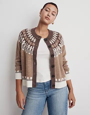 Fair Isle Frankfort Cardigan Sweater | Madewell